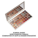 Shopaarel 50 Color Wedding Bells Eyeshadow Palette - 1