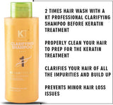 KEHAIRTHERAPY KT Professional Clarifying Shampoo | Deep Cleansing Formula (120 ml) - 3