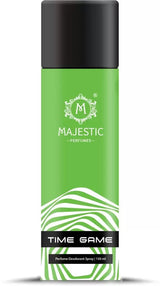 Majestic Time Game Deodorant Spray - For Men (150 ml) - 1