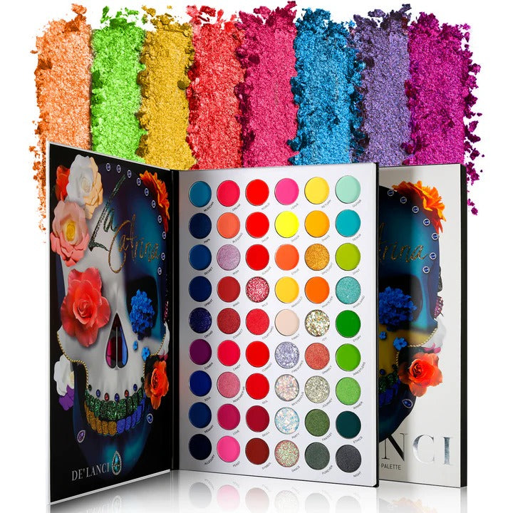 DE'LANCI 54 Color La Catrina Eyeshadow Palette - 4
