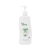 Olivia Natural Skin Care Aloevera Cleansing Milk - Premium Refreshing Leaves, 500 ml - 1