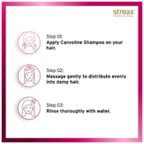 Streax Professional Canvoline Shampoo 300ml, (For Straightening Hair) - 2