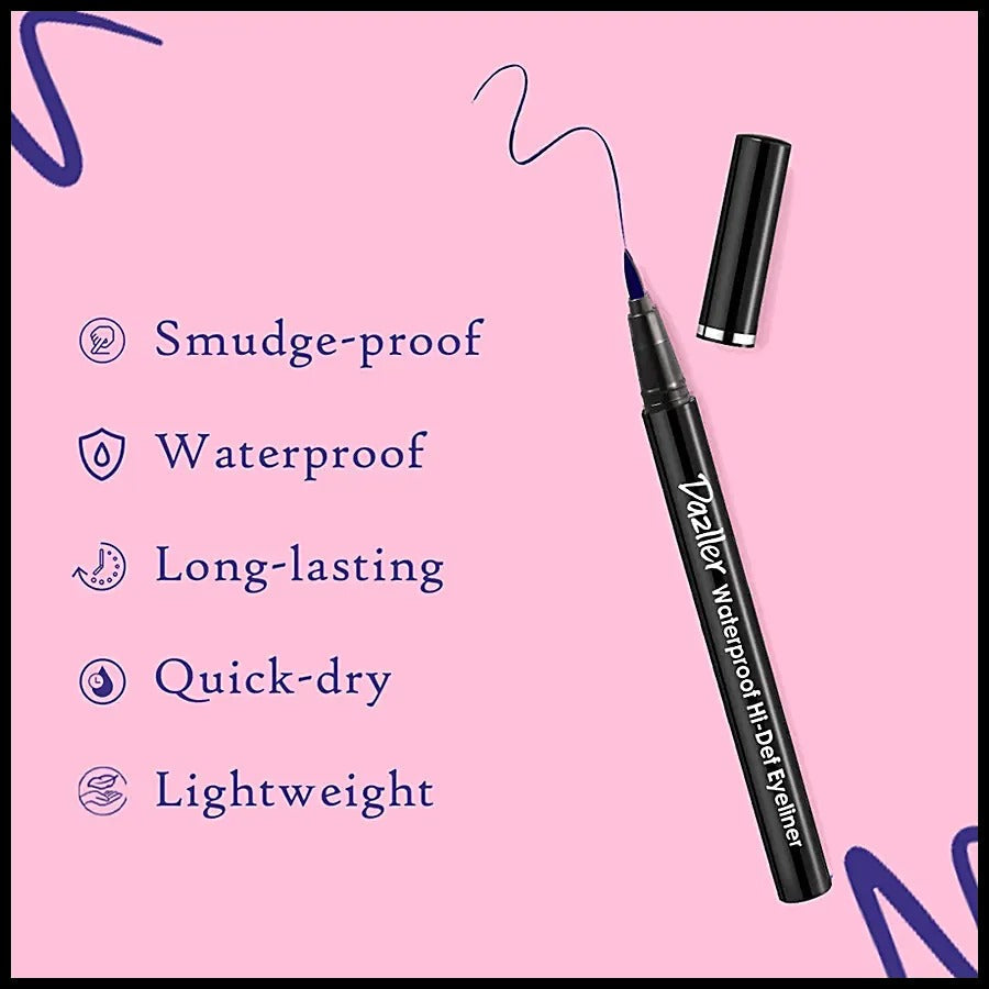 Dazller Waterproof Hi-Def Eyeliner Black - 3