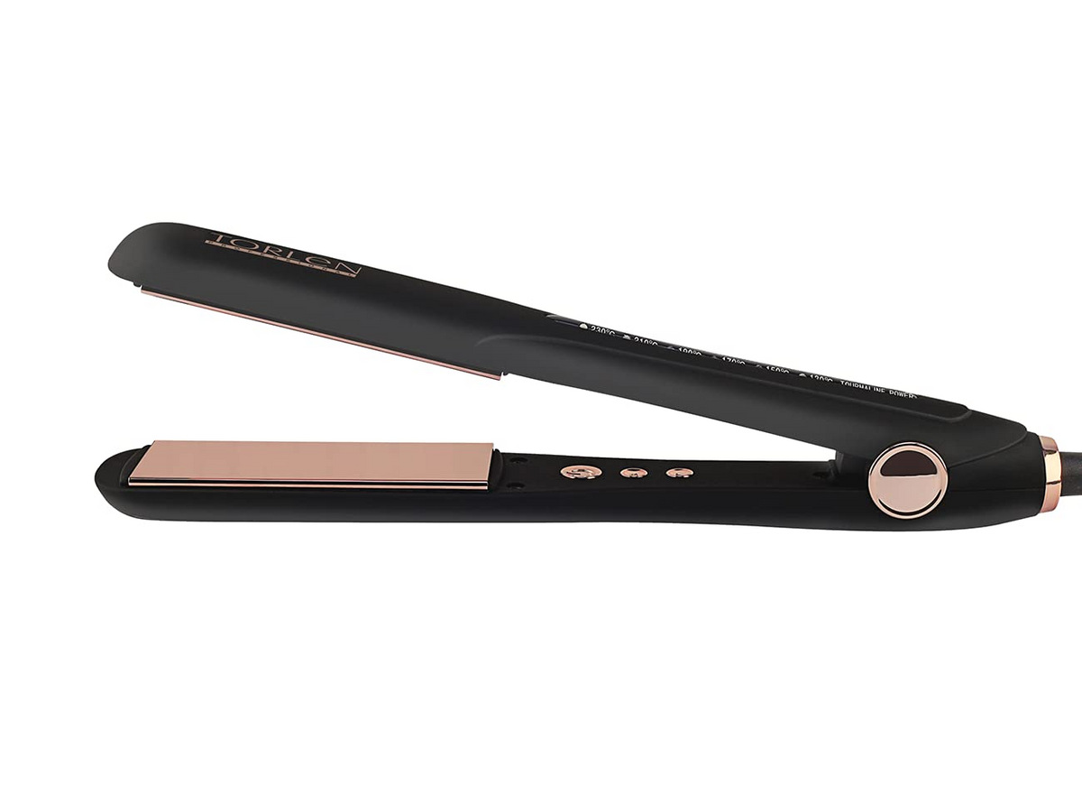 TORLEN Professional TOR 048 Hair Straightener with Copper Titanium Plates | Ultra quick Heat-Up & Adjustable Temperature 130 to 230 C | For Keratin & Rebonding - 3