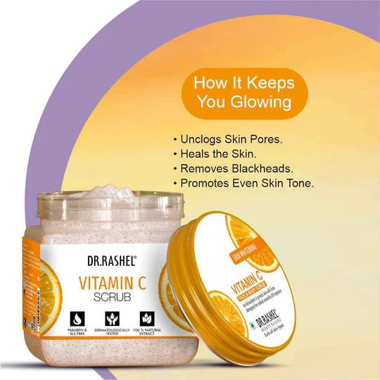 DR.RASHEL Vitamin C Scrub - 380ml - 4