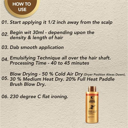 KT Professional Home Coco Keratin Treatment - 120 ml - 4
