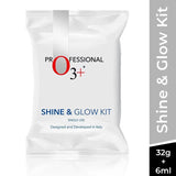 O3+ Shine & Glow Facial Kit For Instant Glow (32gm+6ml) - 1