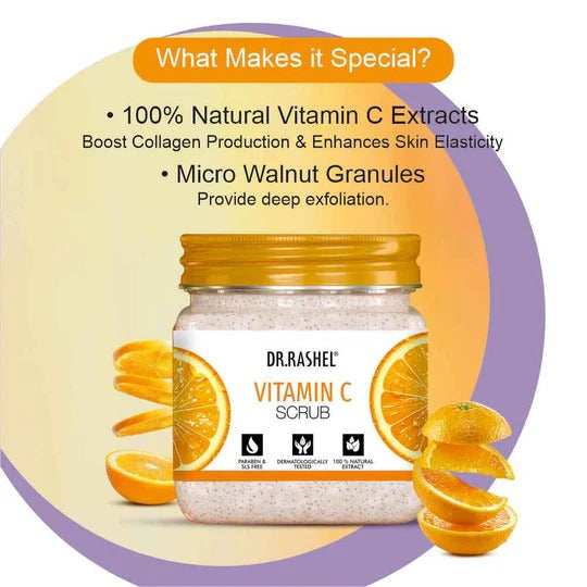 DR.RASHEL Vitamin C Scrub - 380ml - 5