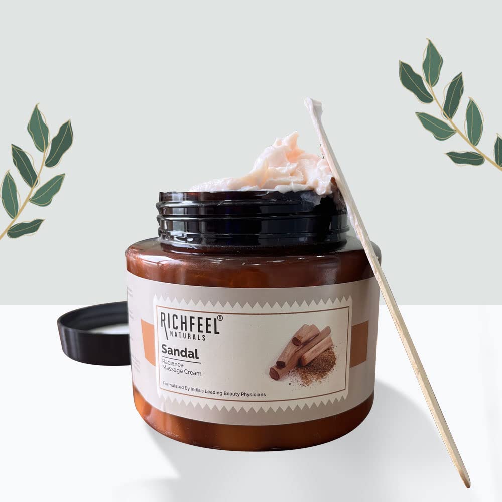 Richfeel Sandalwood Massage Cream - 500g - 6
