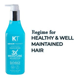 KT Professional 3x Shampoo (For 3 Times Moisture on Dry Hair) 1000 ML - 4