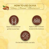 Olivia Honey Almond Deep Hydration Body Lotion | For Soft, Nourishing & Glowing Skin | 400ml - 5