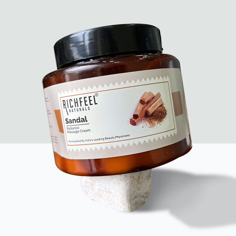Richfeel Sandalwood Massage Cream - 500g - 5