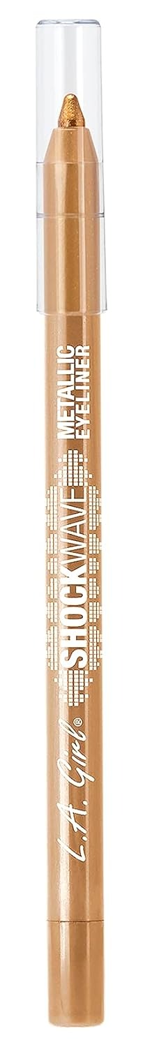 L.A GIRL Shockwave Metallic Eye Liner - Gold Medal - 3