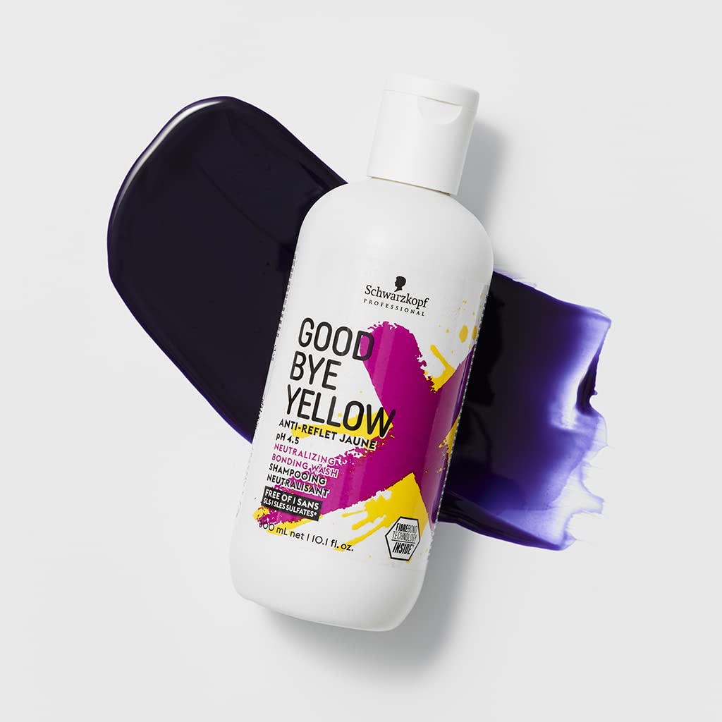 Schwarzkopf Professional Goodbye Yellow Neutralizing Shampoo pH 4.5 (1000ml) - 2