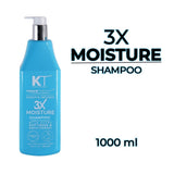 KT Professional 3x Shampoo (For 3 Times Moisture on Dry Hair) 1000 ML - 1