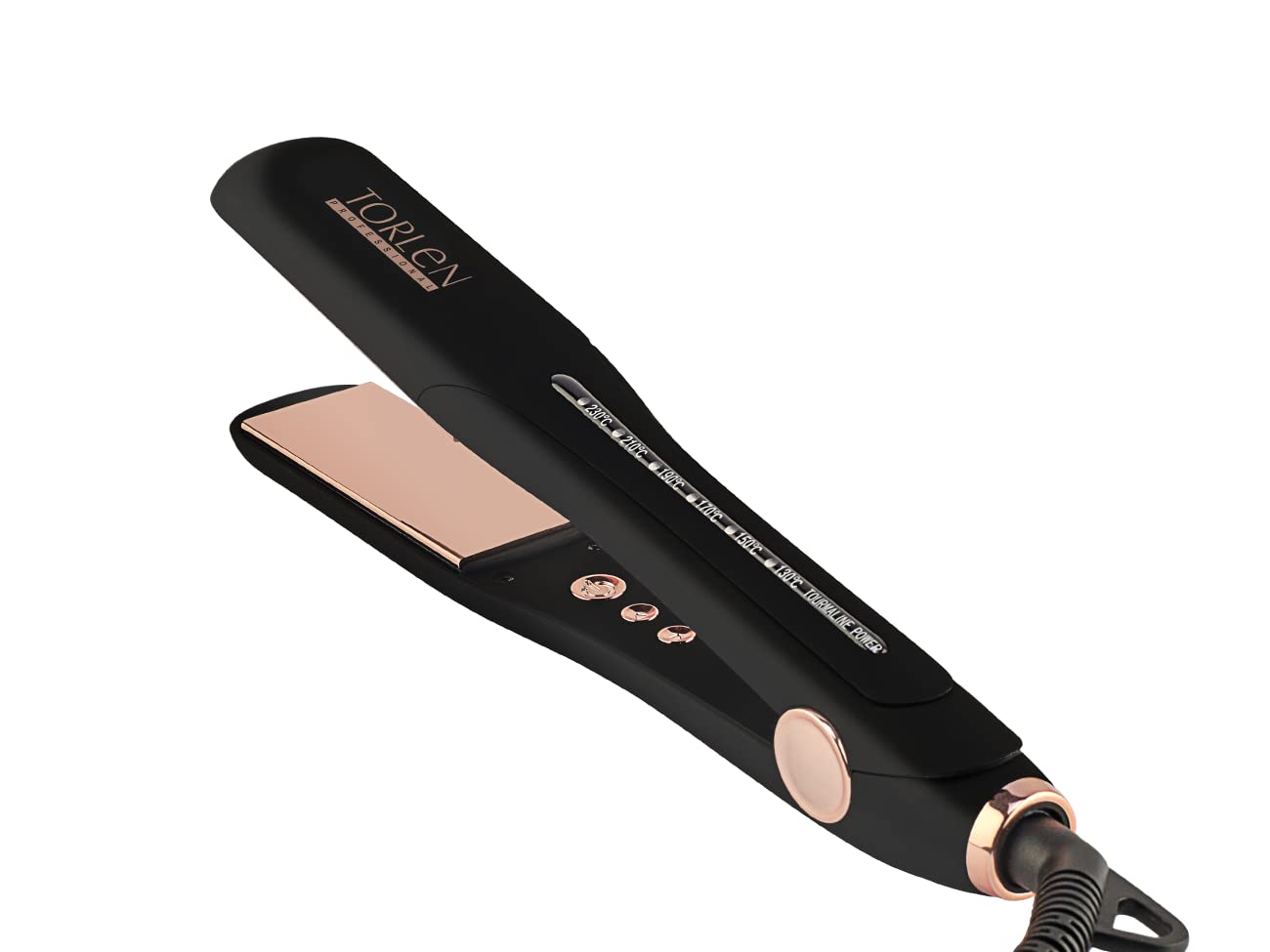 TORLEN Professional TOR 048 Hair Straightener with Copper Titanium Plates | Ultra quick Heat-Up & Adjustable Temperature 130 to 230 C | For Keratin & Rebonding - 4