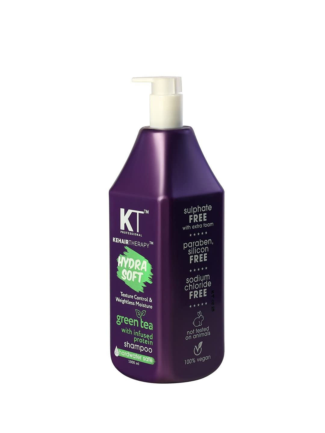 KT Professional Hydra Soft Shampoo For Texture Control & Weigthless Moisture 250 ML - 4