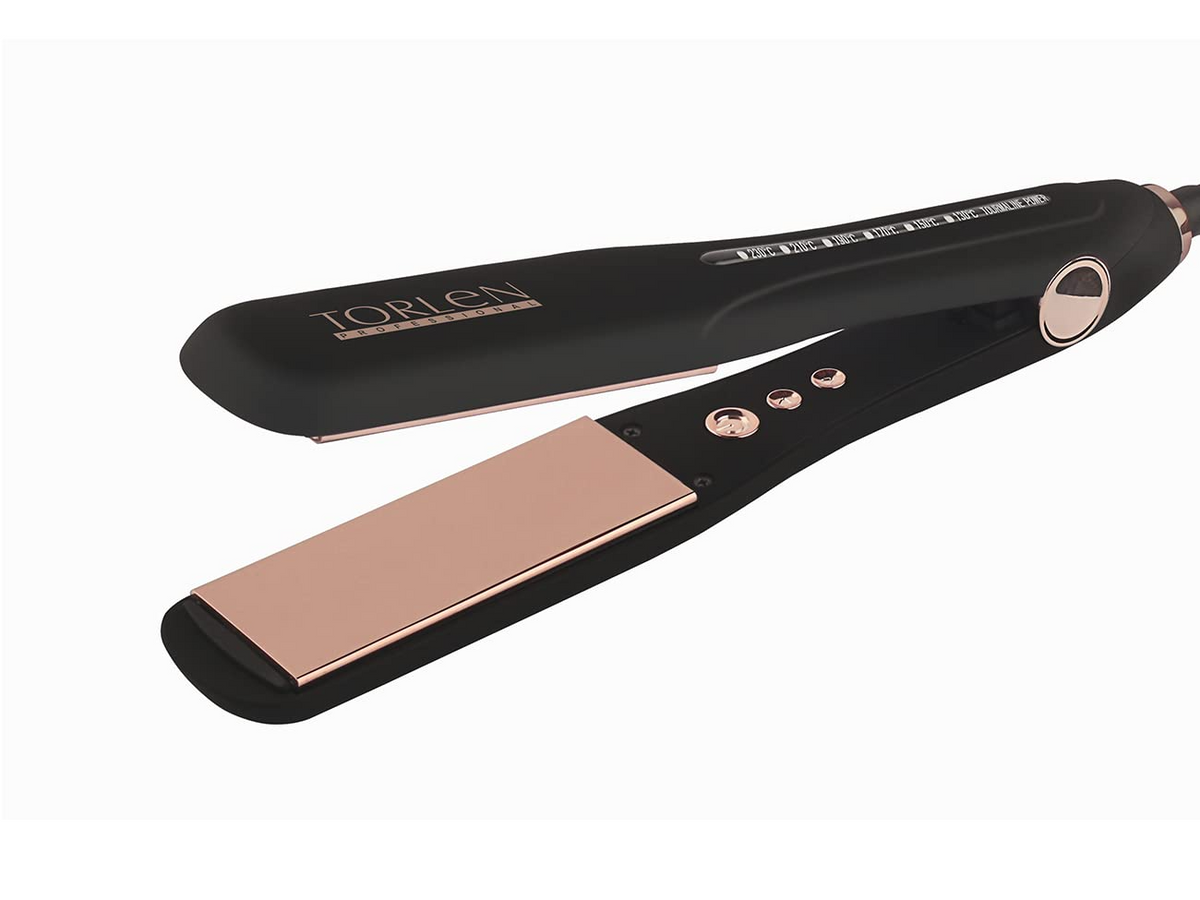 TORLEN Professional TOR 048 Hair Straightener with Copper Titanium Plates | Ultra quick Heat-Up & Adjustable Temperature 130 to 230 C | For Keratin & Rebonding - 5