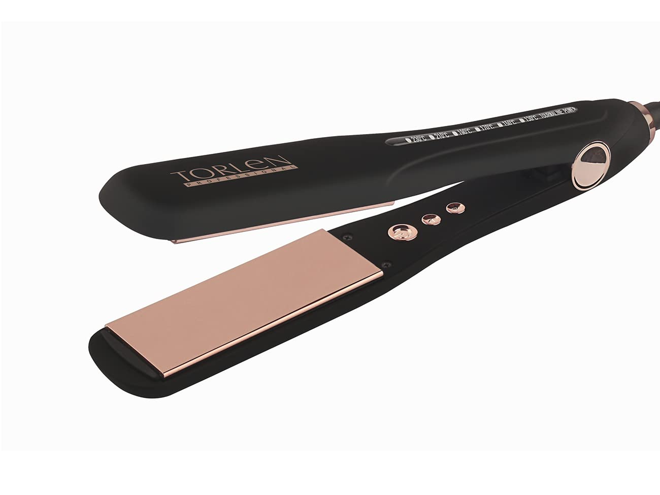 TORLEN Professional TOR 048 Hair Straightener with Copper Titanium Plates | Ultra quick Heat-Up & Adjustable Temperature 130 to 230 C | For Keratin & Rebonding - 5