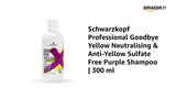 Schwarzkopf Professional Anti-Yellow Purple Shampoo 300 Ml - 4