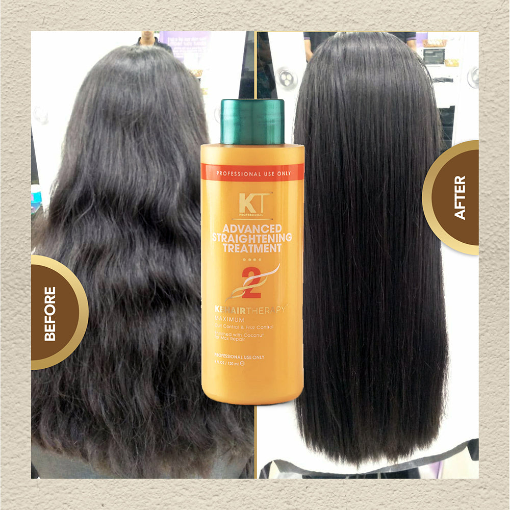 Kt Professional Kehairtherapy Advanced Straightening Treatment 120 ML - 5