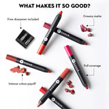 SUGAR Matte As Hell Crayon Lipstick (01 to 18) - 3