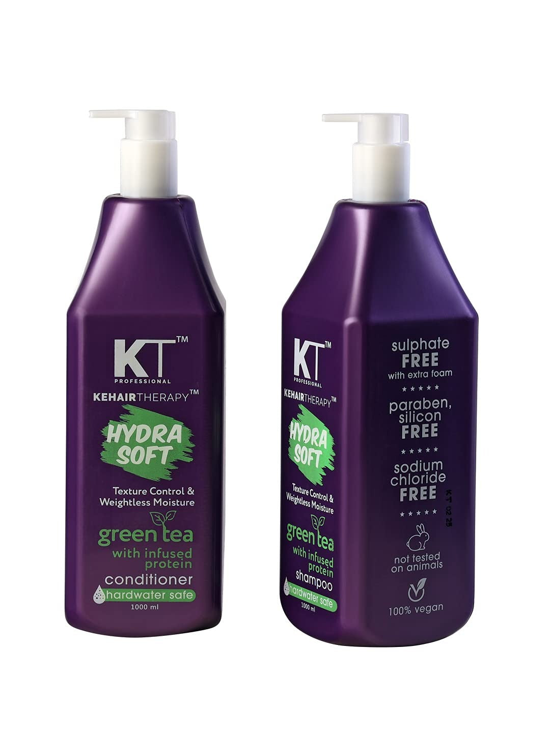 KT Professional Hydra Soft Shampoo For Texture Control & Weigthless Moisture 250 ML - 5
