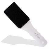 Double-Sided Curved Foot File & Callus Remover for Smooth Feet (Grey) - 5