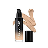 SHOPAAREL Liquid Foundation Full Coverage, Hyderdating Matte Finish Foundation for face make up, Water-Resistant, All Day Coverage30ml (1,3,4,5,6,) - 6