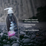 Garden Bliss Hypnotic Charcoal Body Wash - Moisturizing Cleanser with Vitamin E (500 ml) - 3