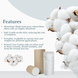 Absorbent Cotton Roll (500g) – Ultra Soft for Makeup Removal & Medical Use - 2