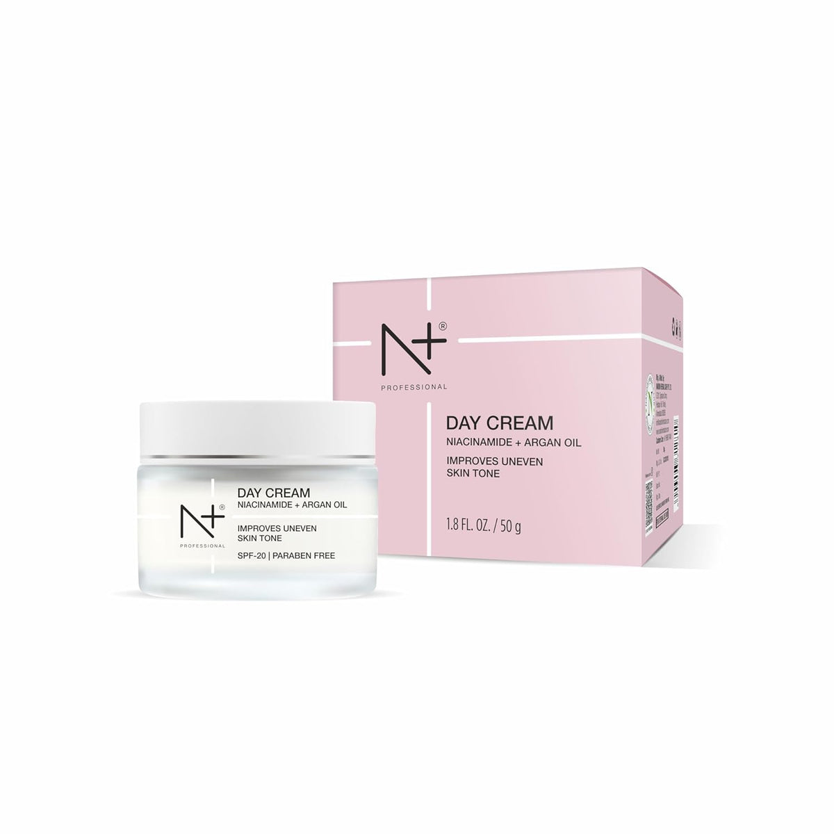N+ Professional Day Cream with Niacinamide + Argan Oil SPF 20 - 1