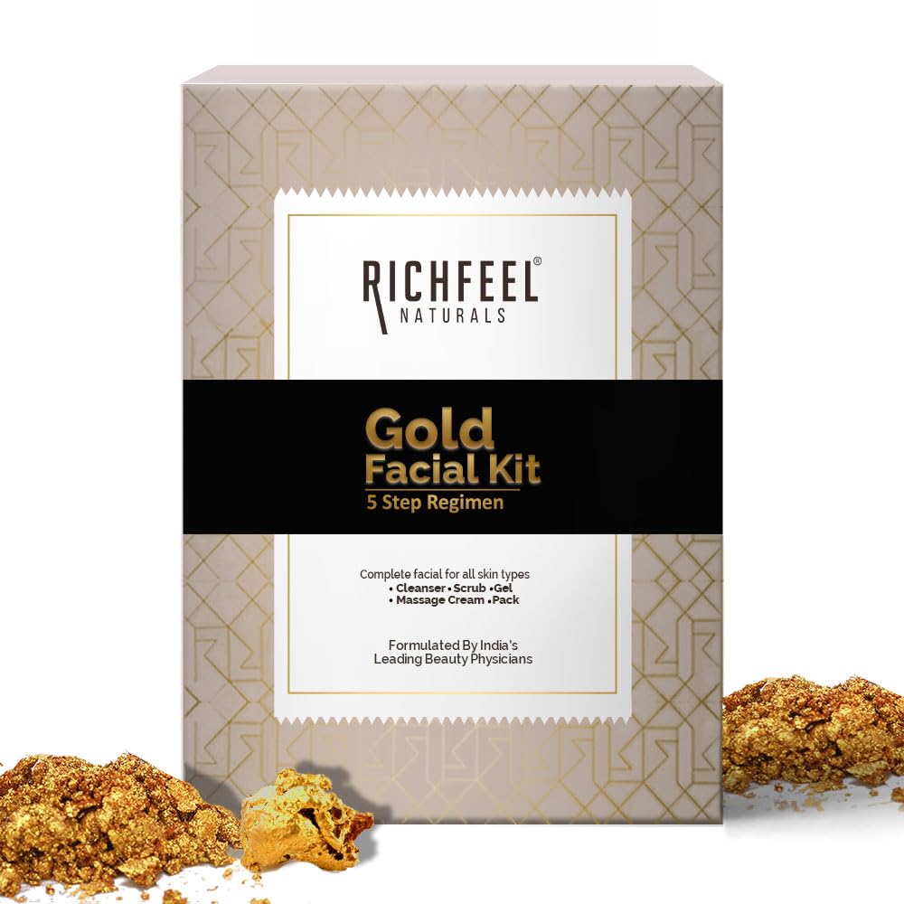 Richfeel Gold Facial Kit 5x50gms - 1