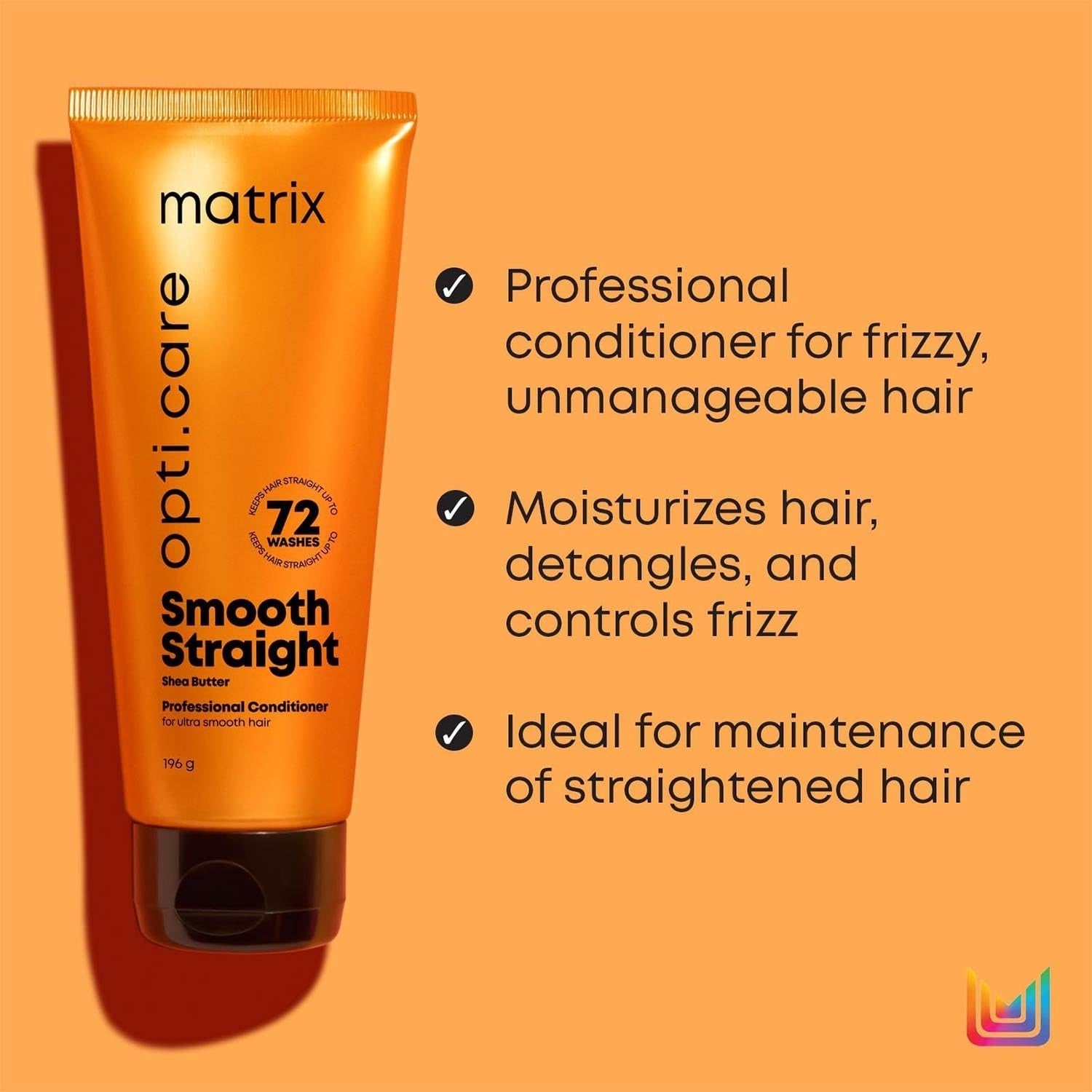 Matrix Opti.Care Professional Conditioner for Frizzy Hair with Shea Butter Upto 4 Days Frizz Control (98gm) - 4