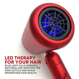 Alan Truman MO - 1300 Watts DC Motor Hair Dryer - Red - 6