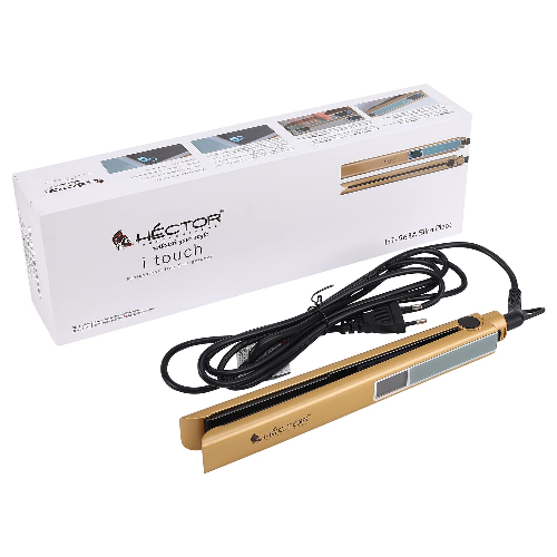 HECTOR I Touch Hair Straightener Slim 963 A, Gold - 5
