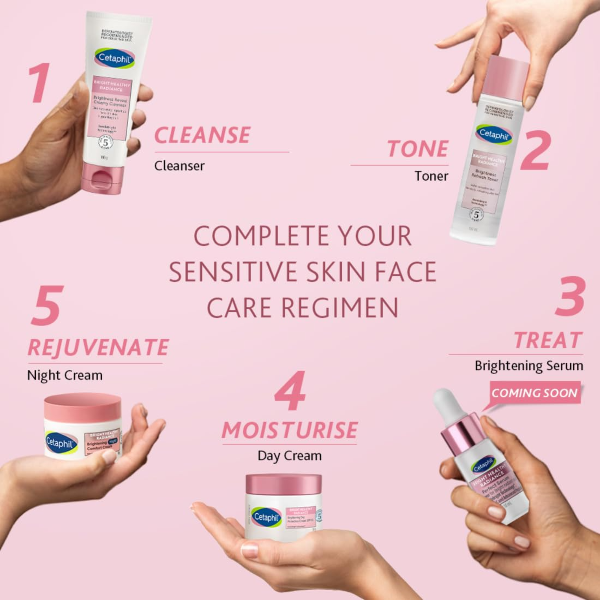 Cetaphil Brightening Day Protection Cream SPF 15-50 g, Day Cream for Dark Spots, Uneven Skin Tone, Niacinamide, Sea Daffodil, Fragrance Free - 4