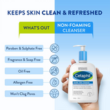 Cetaphil Gentle Skin Cleanser for Dry to Normal, Sensitive Skin - 250 ml - 3