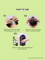 Quench Dandruff Control Scalp Scrub - 200ml - 4