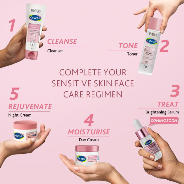 Cetaphil Brightening Night Comfort Cream - 50 G For Dark Spots, Uneven Skin Tone| Hyaluronic Acid & Niacinamide| Fragrance Free| Dermatologist Recommended - 7