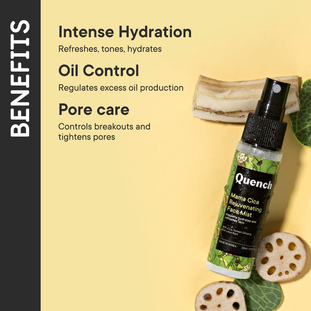 Quench Cica & 2% Niacinamide Face Mist - 5