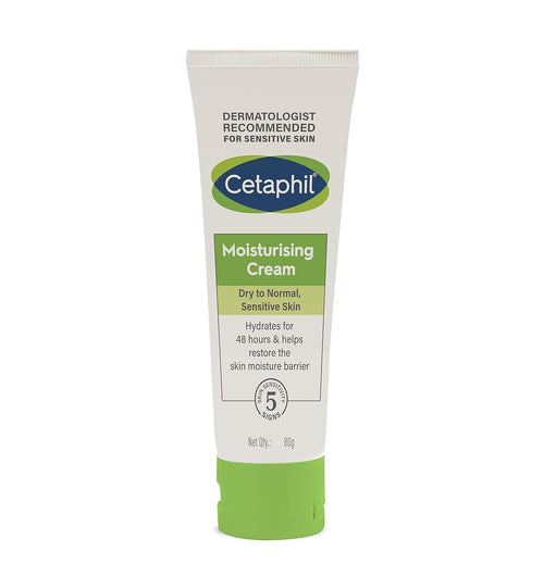 Cetaphil Moisturising Cream for Face & Body, Dry to Normal skin, 80 gm - 1