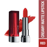 Maybelline New York Color Sensational Creamy Matte Lipstick Collection Shade(500-817) - 3
