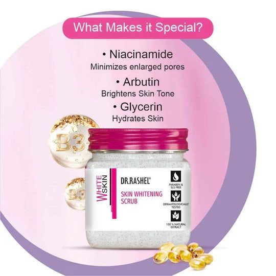 DR.RASHEL White Skin Scrub - 380ml - 5