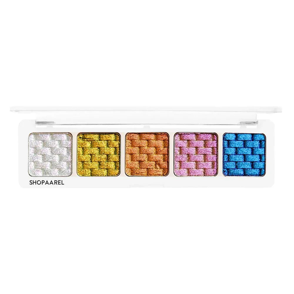 Shopaarel Sparkle 5 Color Eyeshadow Palette - Infinity - 1