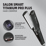 Hector Professional Titanium Pro Plus Hair Crimper – 240g - 3