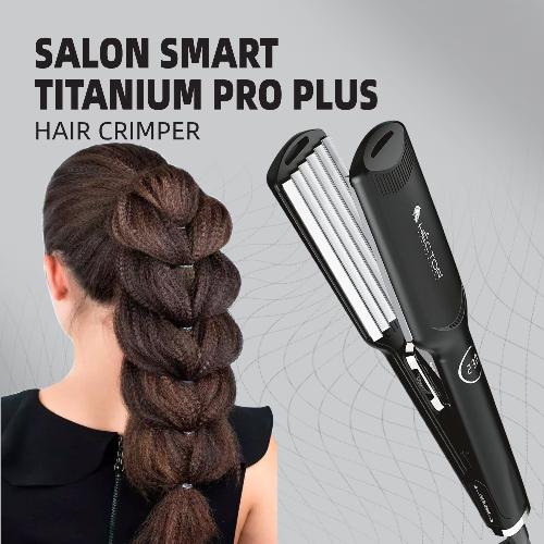 Hector Professional Titanium Pro Plus Hair Crimper – 240g - 4
