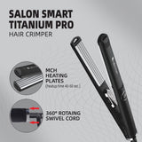Hector Professional Titanium Pro Hair Crimper – 220g - 5