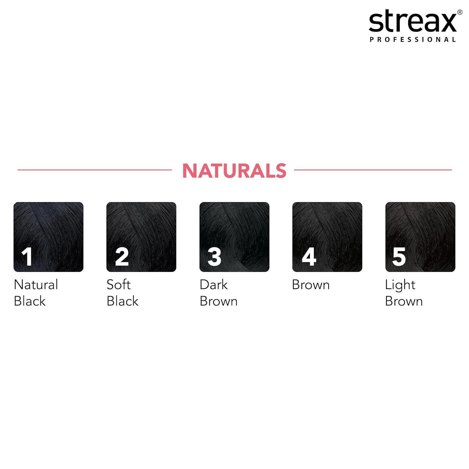 Streax Professional Argan Secrets Permanent Hair Colourant Cream - Natural Black 1 (Enriched with Argan Oil) 60 gm - 5