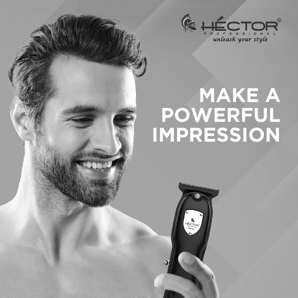 Hector Z Revolution Professional Hair Trimmer | ZERO CUT Technology | T-Blade for 0.4mm Precision - 4